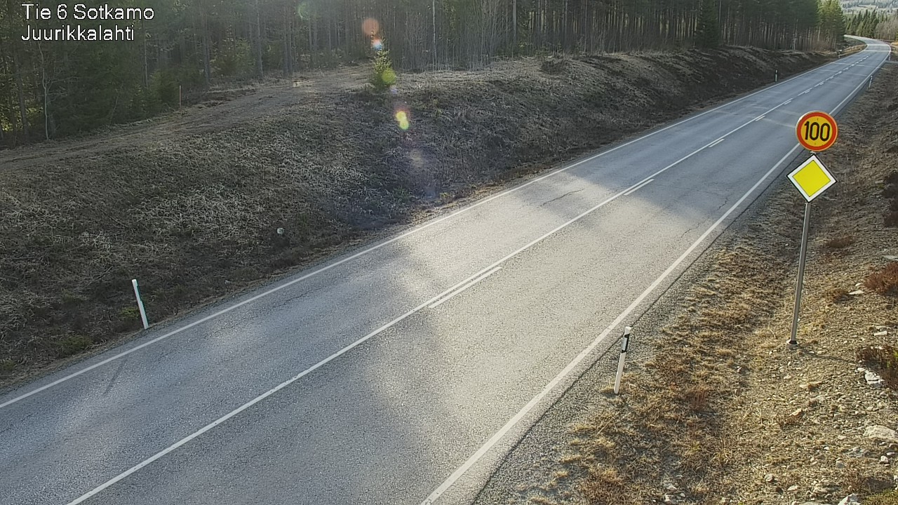 Kelikamerat Kuva Tie 6 Sotkamo, Juurikkalahti, Sotkamo, Kainuu