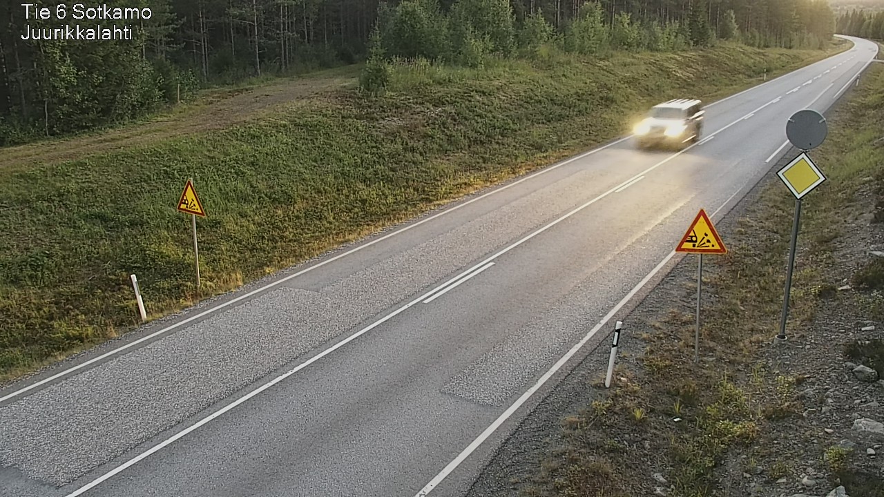 Kelikamerat Kuva Tie 6 Sotkamo, Juurikkalahti, Sotkamo, Kainuu