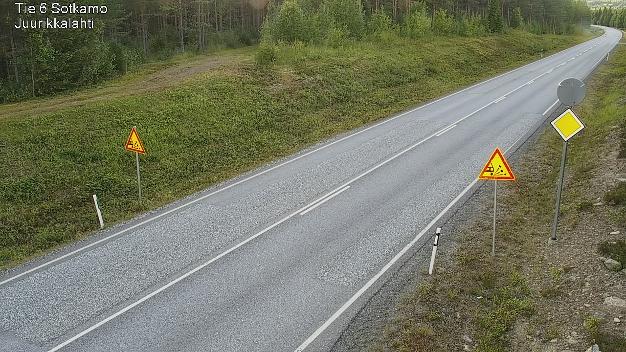 Kelikamerat Kuva Tie 6 Sotkamo, Juurikkalahti, Sotkamo, Kainuu