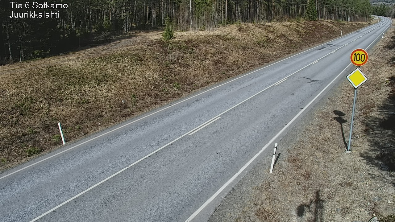Kelikamerat Kuva Tie 6 Sotkamo, Juurikkalahti, Sotkamo, Kainuu