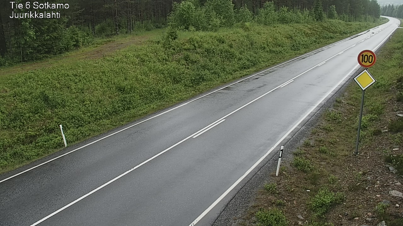 Kelikamerat Kuva Tie 6 Sotkamo, Juurikkalahti, Sotkamo, Kainuu