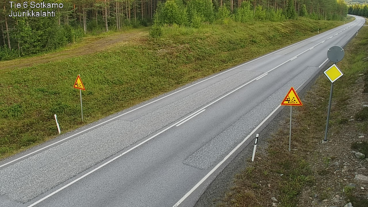 Kelikamerat Kuva Tie 6 Sotkamo, Juurikkalahti, Sotkamo, Kainuu