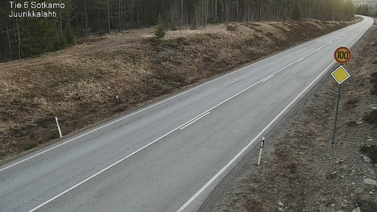 Kelikamerat Kuva Tie 6 Sotkamo, Juurikkalahti, Sotkamo, Kainuu