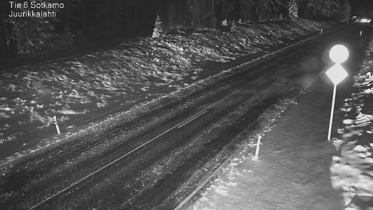 Weather Camera Image Väg 6 Sotkamo, Juurikkalahti, Sotkamo, Kainuu