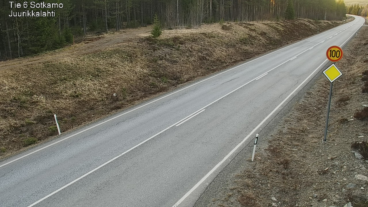 Kelikamerat Kuva Tie 6 Sotkamo, Juurikkalahti, Sotkamo, Kainuu