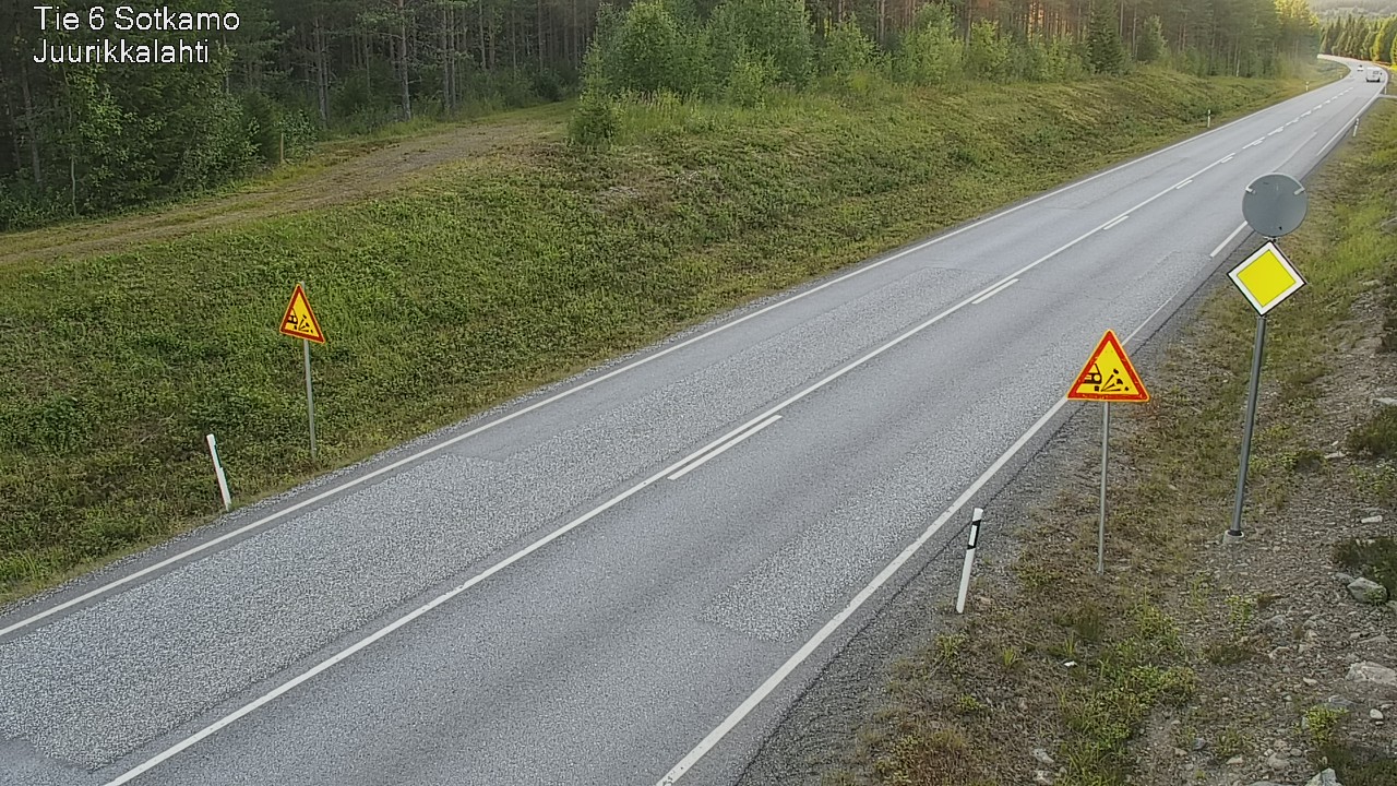 Kelikamerat Kuva Tie 6 Sotkamo, Juurikkalahti, Sotkamo, Kainuu