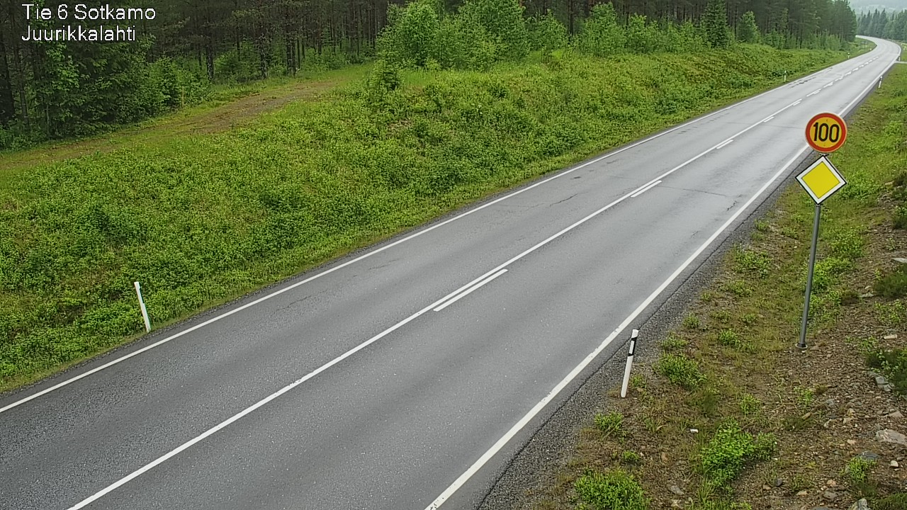 Kelikamerat Kuva Tie 6 Sotkamo, Juurikkalahti, Sotkamo, Kainuu