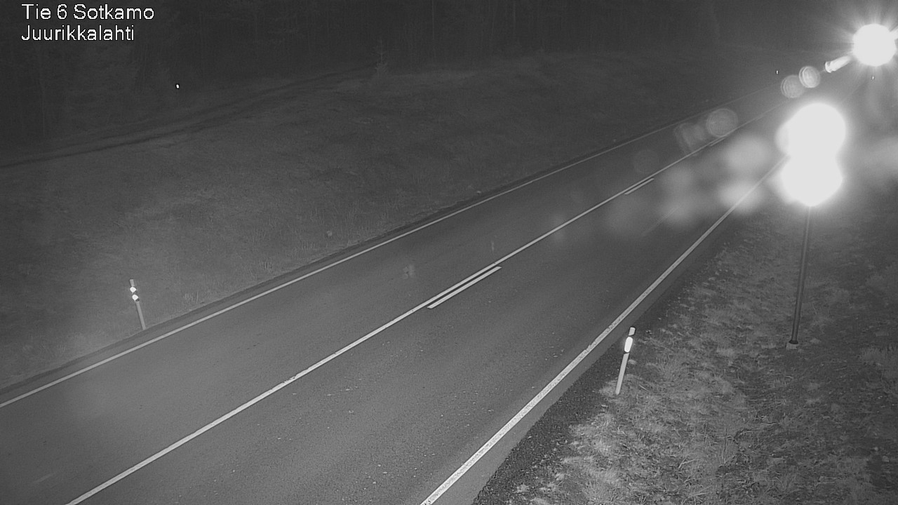 Weather Camera Image Väg 6 Sotkamo, Juurikkalahti, Sotkamo, Kainuu