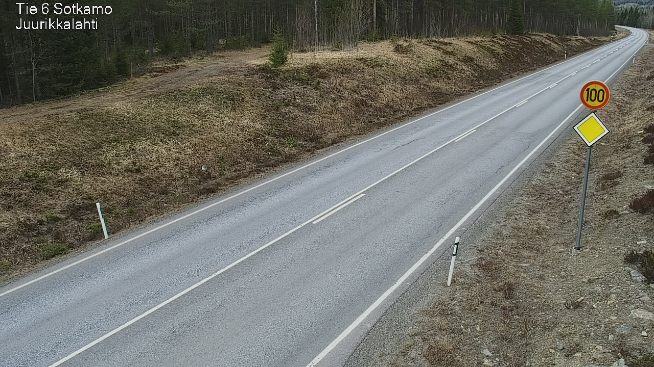 Kelikamerat Kuva Tie 6 Sotkamo, Juurikkalahti, Sotkamo, Kainuu