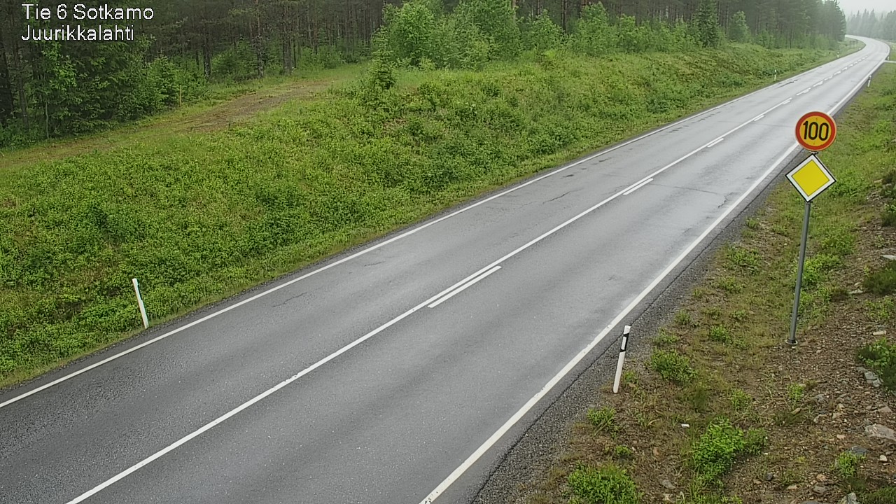 Kelikamerat Kuva Tie 6 Sotkamo, Juurikkalahti, Sotkamo, Kainuu
