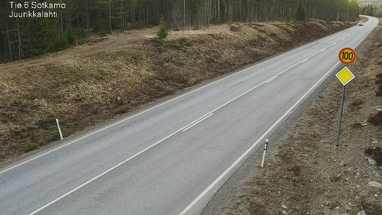 Kelikamerat Kuva Tie 6 Sotkamo, Juurikkalahti, Sotkamo, Kainuu