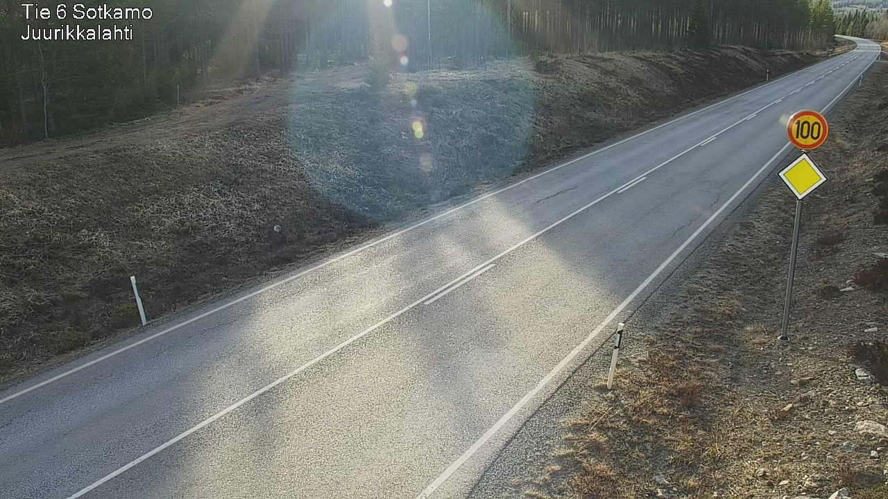 Kelikamerat Kuva Tie 6 Sotkamo, Juurikkalahti, Sotkamo, Kainuu