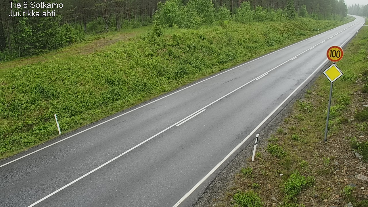Kelikamerat Kuva Tie 6 Sotkamo, Juurikkalahti, Sotkamo, Kainuu