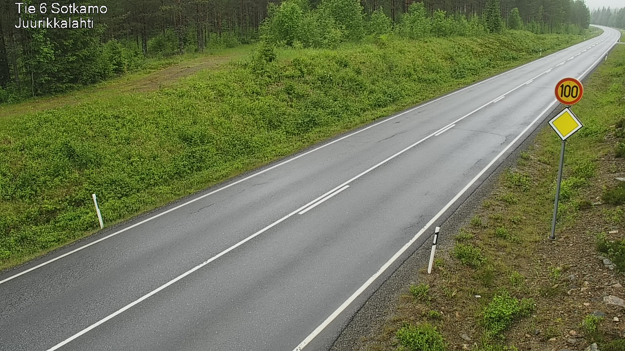 Kelikamerat Kuva Tie 6 Sotkamo, Juurikkalahti, Sotkamo, Kainuu