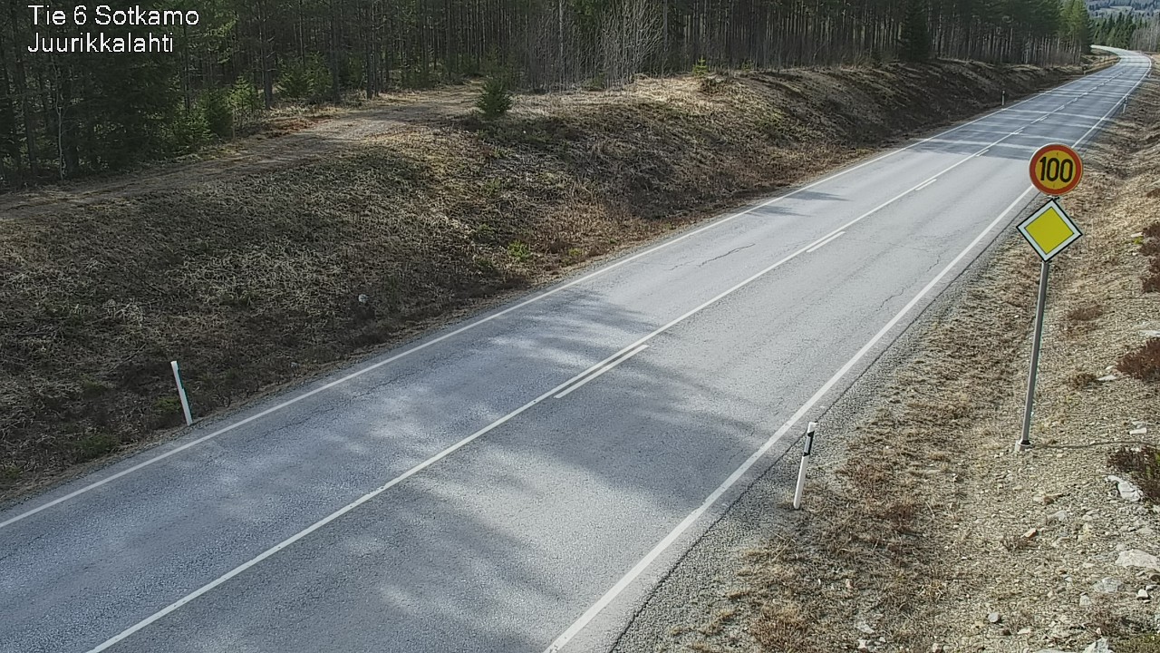 Kelikamerat Kuva Tie 6 Sotkamo, Juurikkalahti, Sotkamo, Kainuu