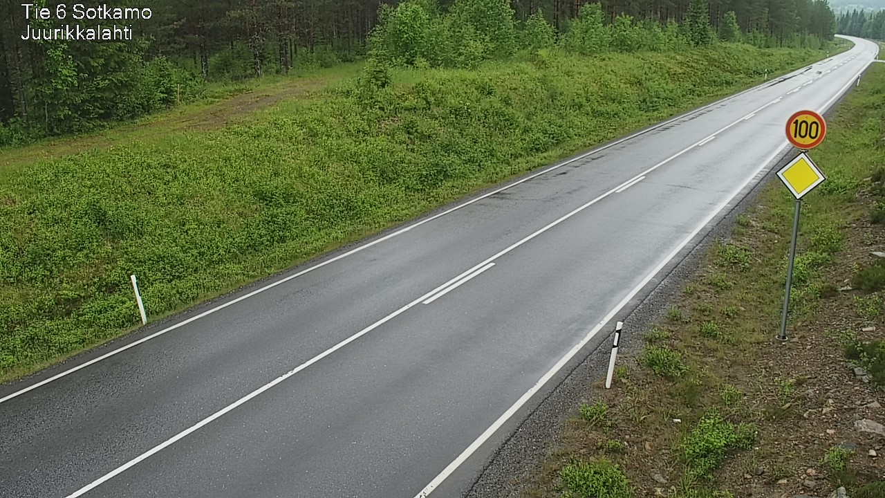 Kelikamerat Kuva Tie 6 Sotkamo, Juurikkalahti, Sotkamo, Kainuu
