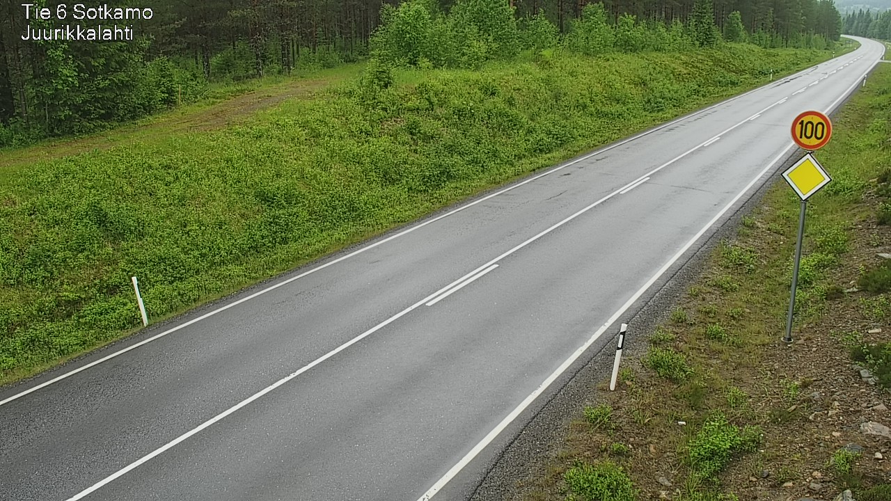 Kelikamerat Kuva Tie 6 Sotkamo, Juurikkalahti, Sotkamo, Kainuu