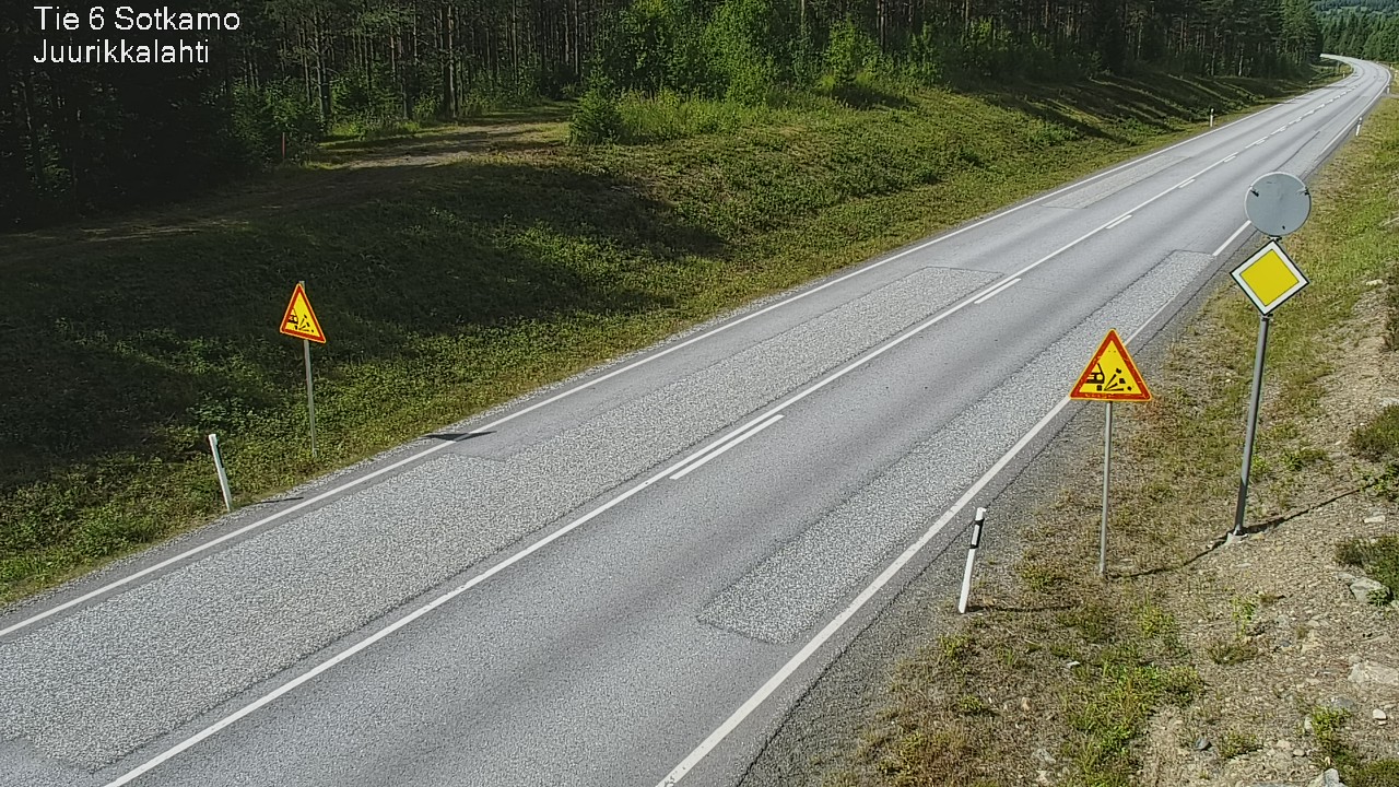 Kelikamerat Kuva Tie 6 Sotkamo, Juurikkalahti, Sotkamo, Kainuu
