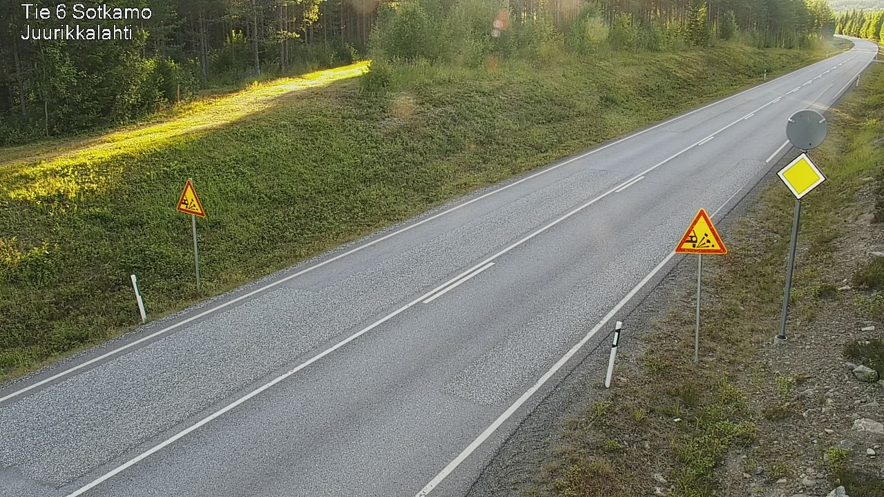 Kelikamerat Kuva Tie 6 Sotkamo, Juurikkalahti, Sotkamo, Kainuu