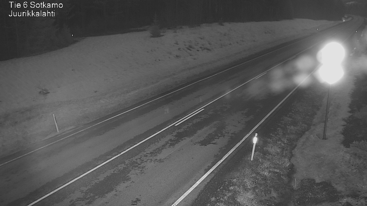 Weather Camera Image Väg 6 Sotkamo, Juurikkalahti, Sotkamo, Kainuu