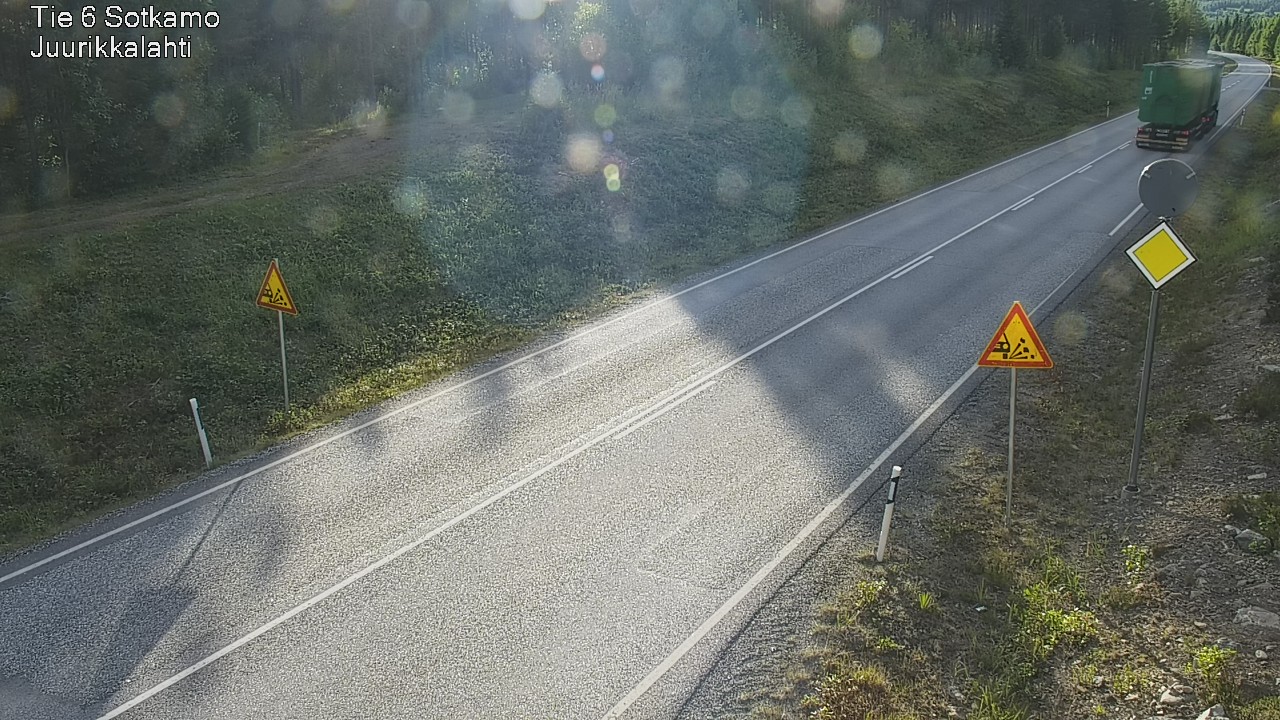 Kelikamerat Kuva Tie 6 Sotkamo, Juurikkalahti, Sotkamo, Kainuu