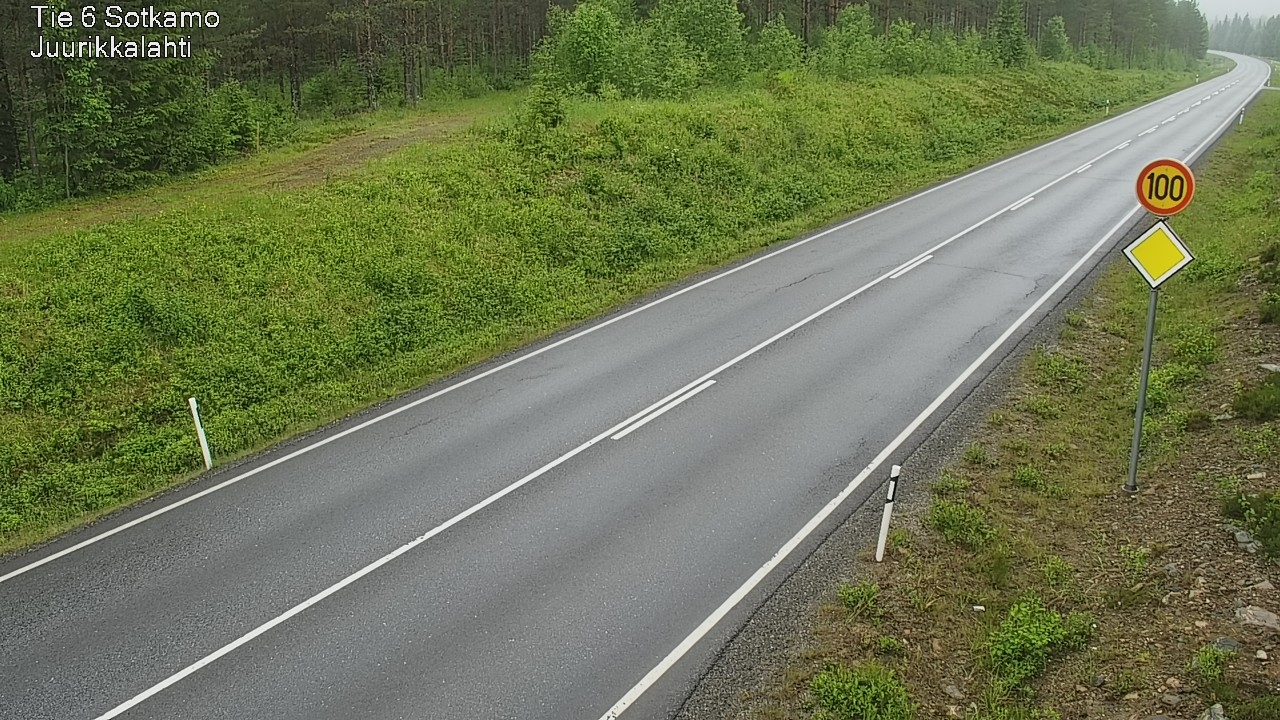 Kelikamerat Kuva Tie 6 Sotkamo, Juurikkalahti, Sotkamo, Kainuu