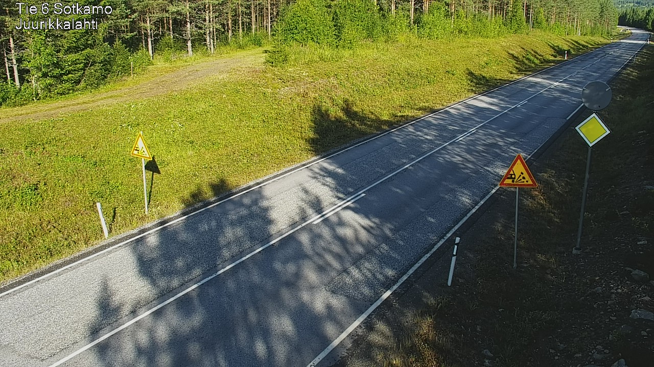 Kelikamerat Kuva Tie 6 Sotkamo, Juurikkalahti, Sotkamo, Kainuu