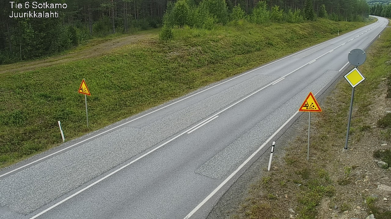 Kelikamerat Kuva Tie 6 Sotkamo, Juurikkalahti, Sotkamo, Kainuu