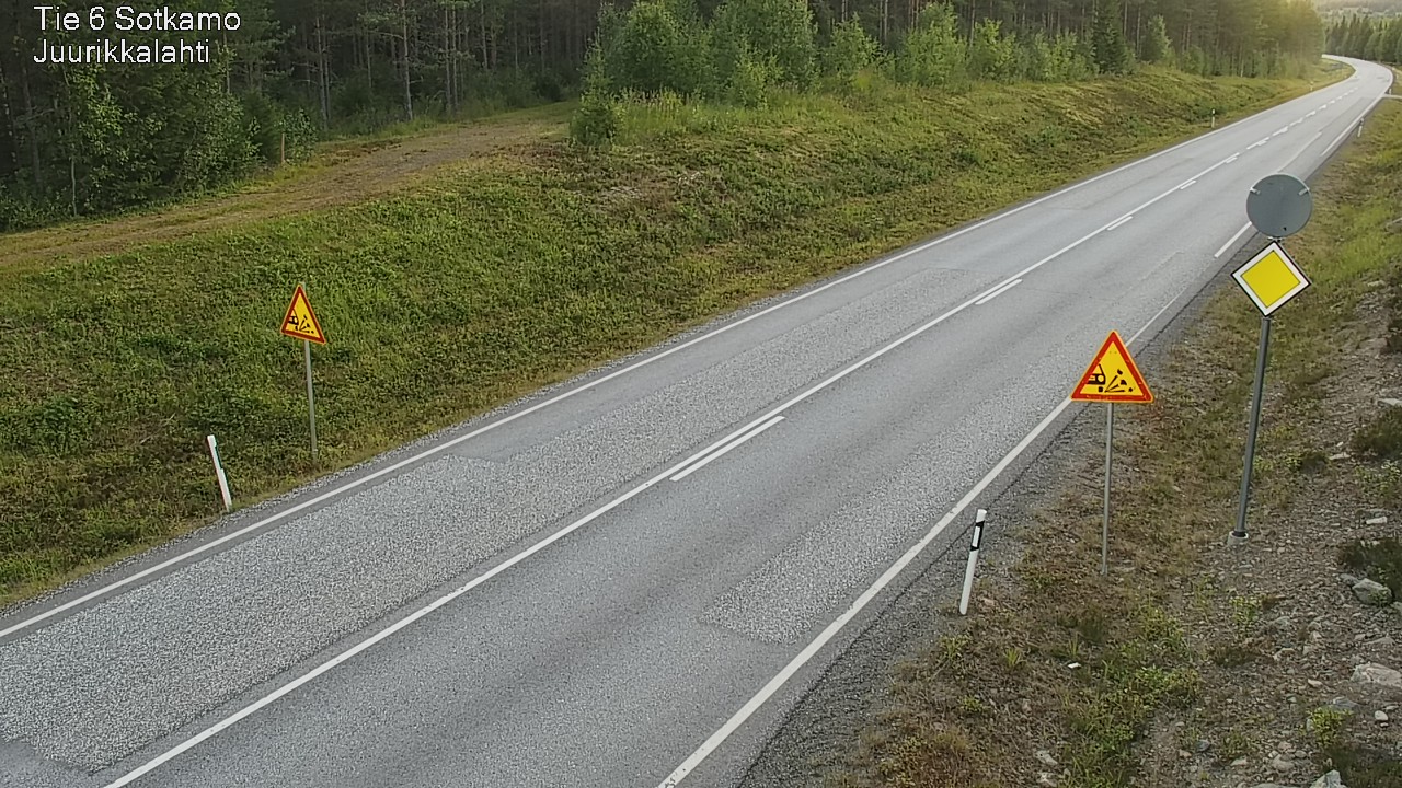 Kelikamerat Kuva Tie 6 Sotkamo, Juurikkalahti, Sotkamo, Kainuu