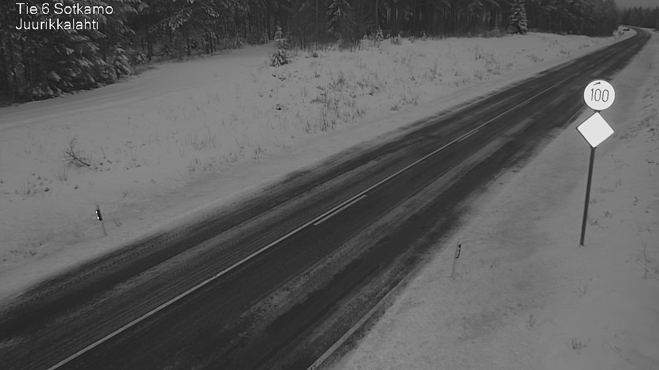 Weather Camera Image Väg 6 Sotkamo, Juurikkalahti, Sotkamo, Kainuu