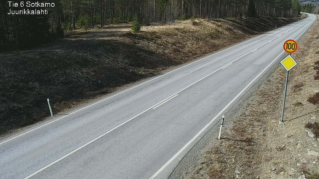 Kelikamerat Kuva Tie 6 Sotkamo, Juurikkalahti, Sotkamo, Kainuu