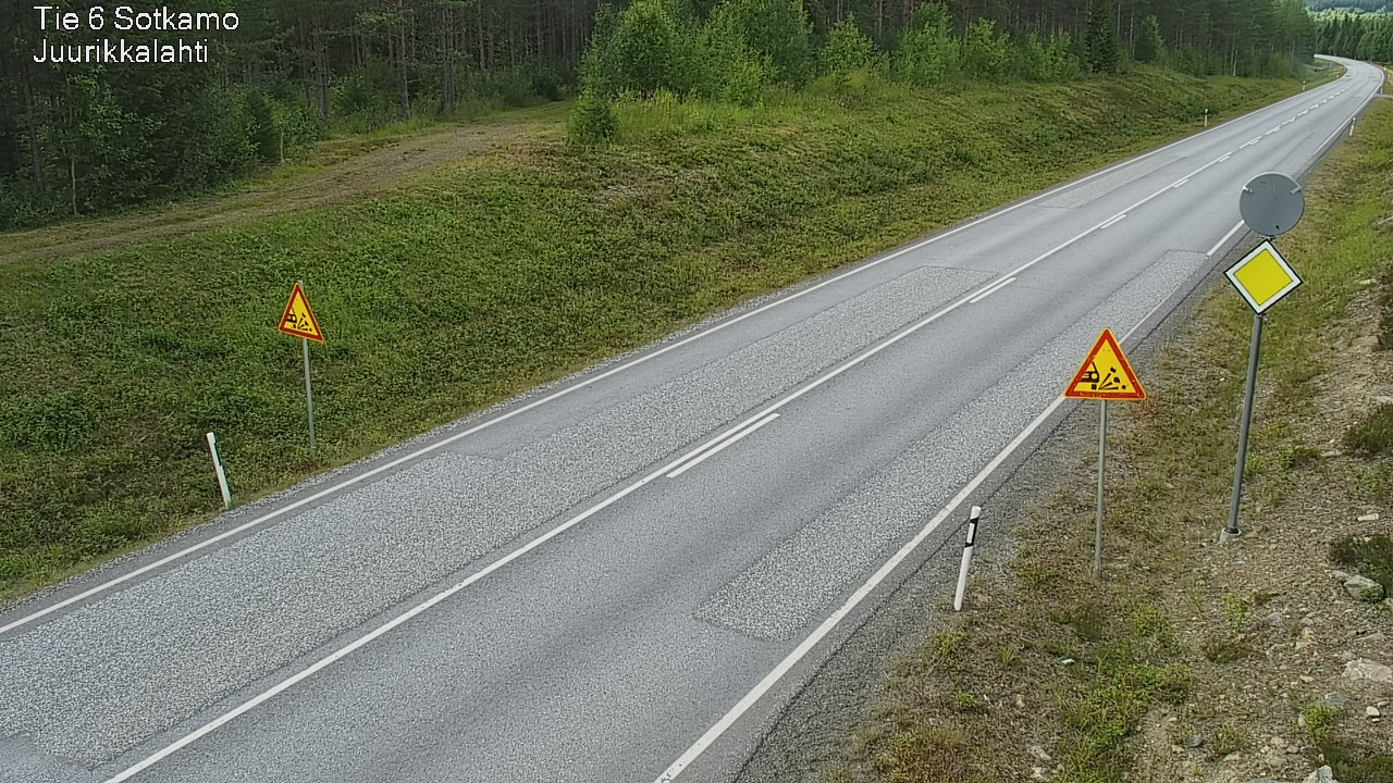 Kelikamerat Kuva Tie 6 Sotkamo, Juurikkalahti, Sotkamo, Kainuu