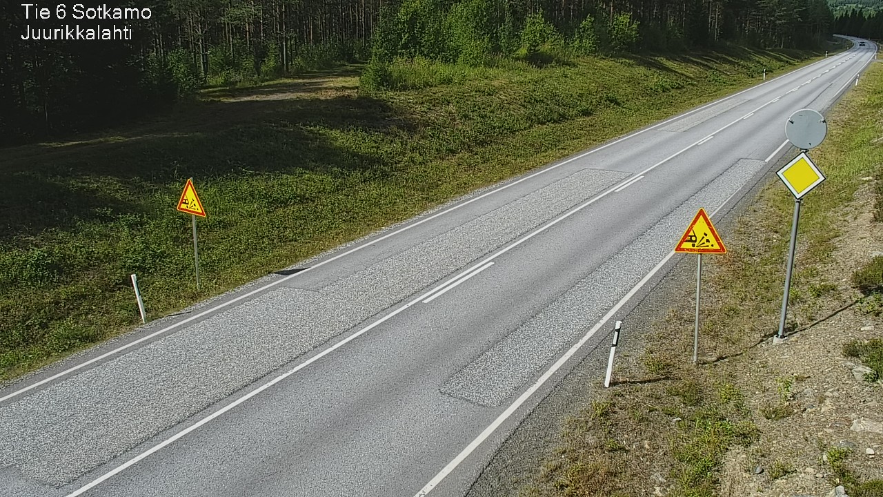 Kelikamerat Kuva Tie 6 Sotkamo, Juurikkalahti, Sotkamo, Kainuu