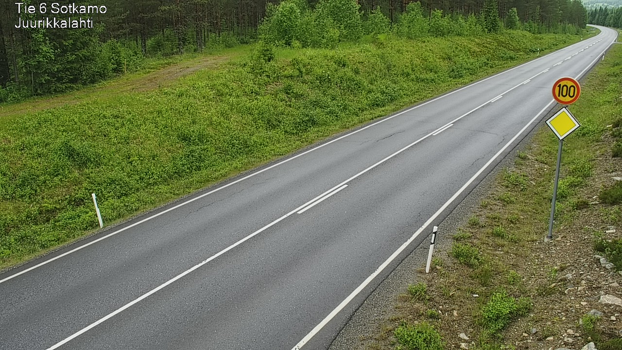 Kelikamerat Kuva Tie 6 Sotkamo, Juurikkalahti, Sotkamo, Kainuu