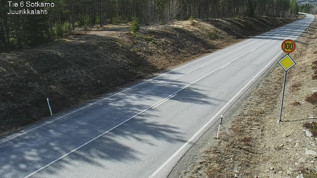 Kelikamerat Kuva Tie 6 Sotkamo, Juurikkalahti, Sotkamo, Kainuu