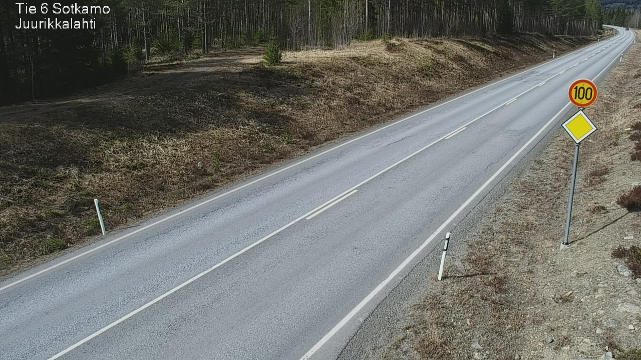 Kelikamerat Kuva Tie 6 Sotkamo, Juurikkalahti, Sotkamo, Kainuu