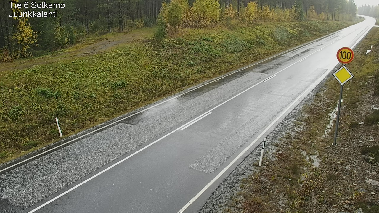 Kelikamerat Kuva Tie 6 Sotkamo, Juurikkalahti, Sotkamo, Kainuu