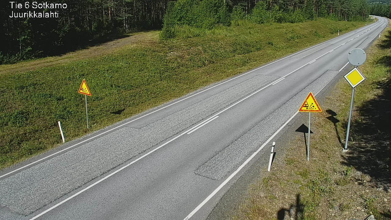 Kelikamerat Kuva Tie 6 Sotkamo, Juurikkalahti, Sotkamo, Kainuu