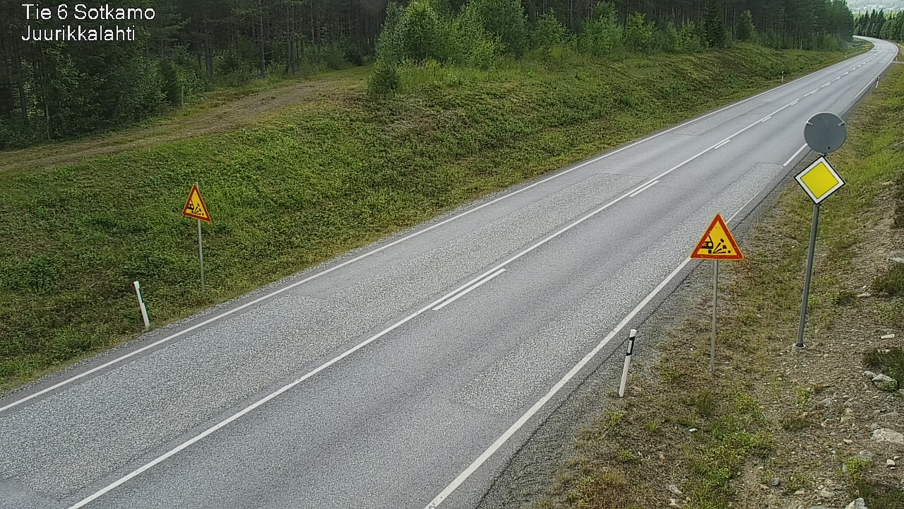 Kelikamerat Kuva Tie 6 Sotkamo, Juurikkalahti, Sotkamo, Kainuu