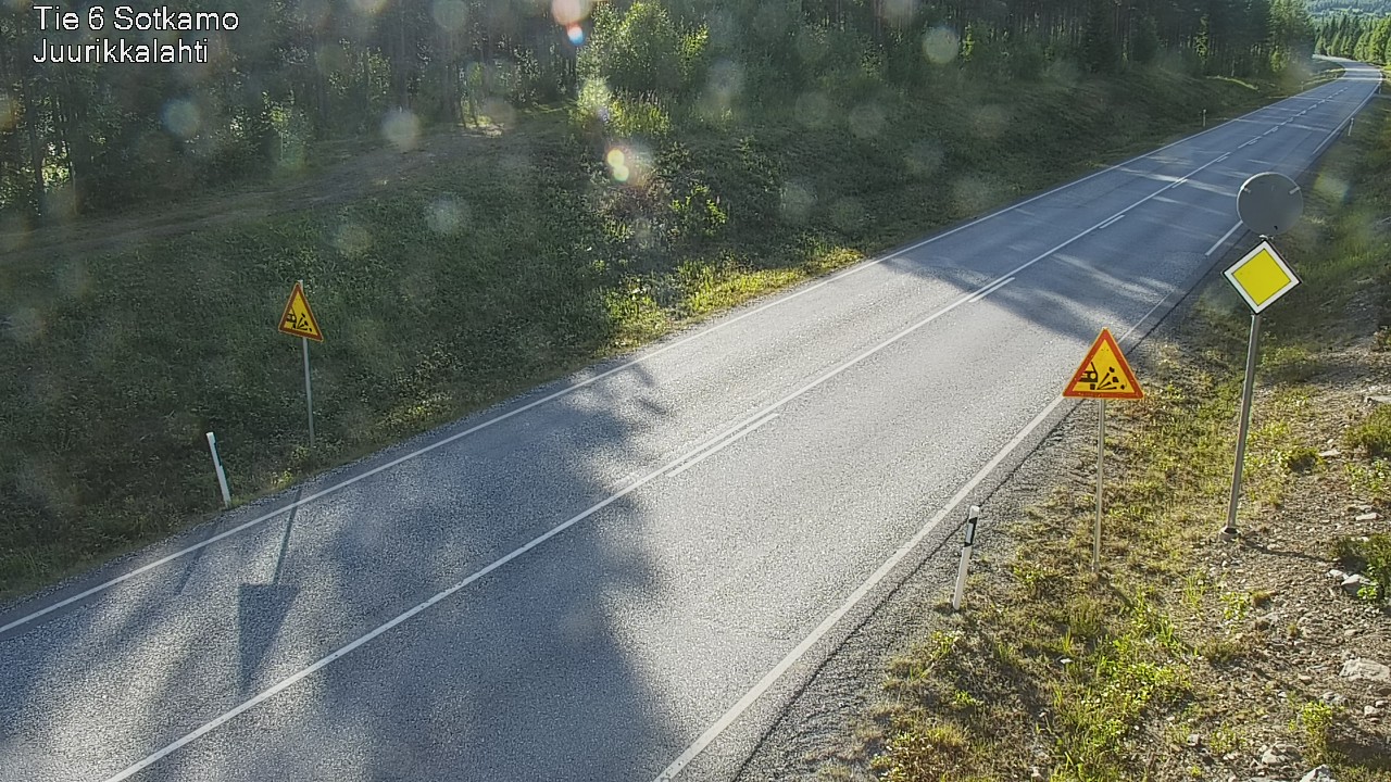 Kelikamerat Kuva Tie 6 Sotkamo, Juurikkalahti, Sotkamo, Kainuu