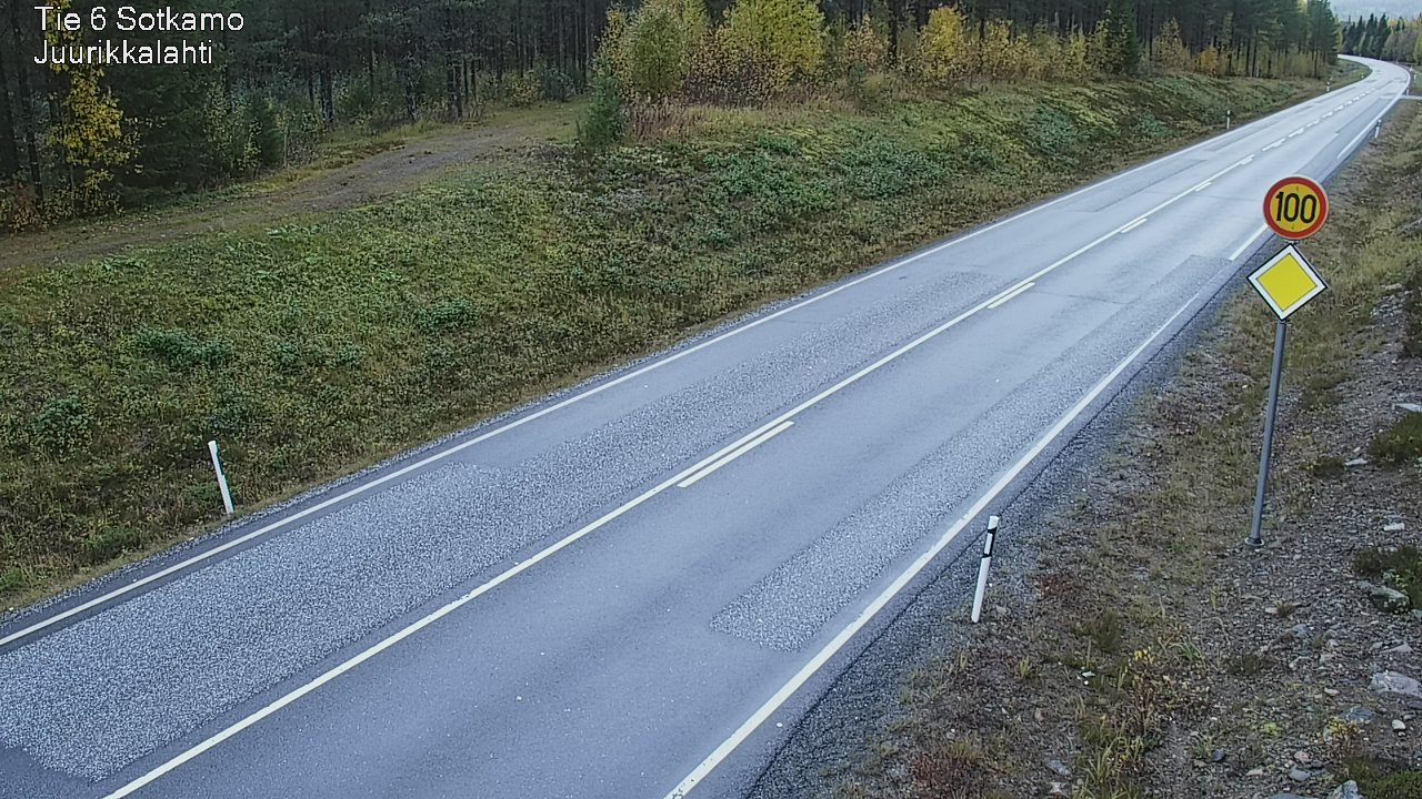 Kelikamerat Kuva Tie 6 Sotkamo, Juurikkalahti, Sotkamo, Kainuu