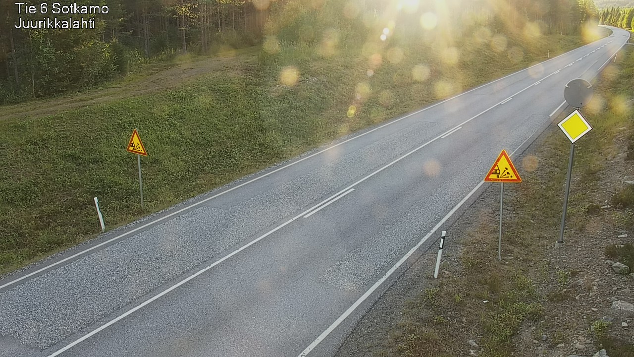 Kelikamerat Kuva Tie 6 Sotkamo, Juurikkalahti, Sotkamo, Kainuu