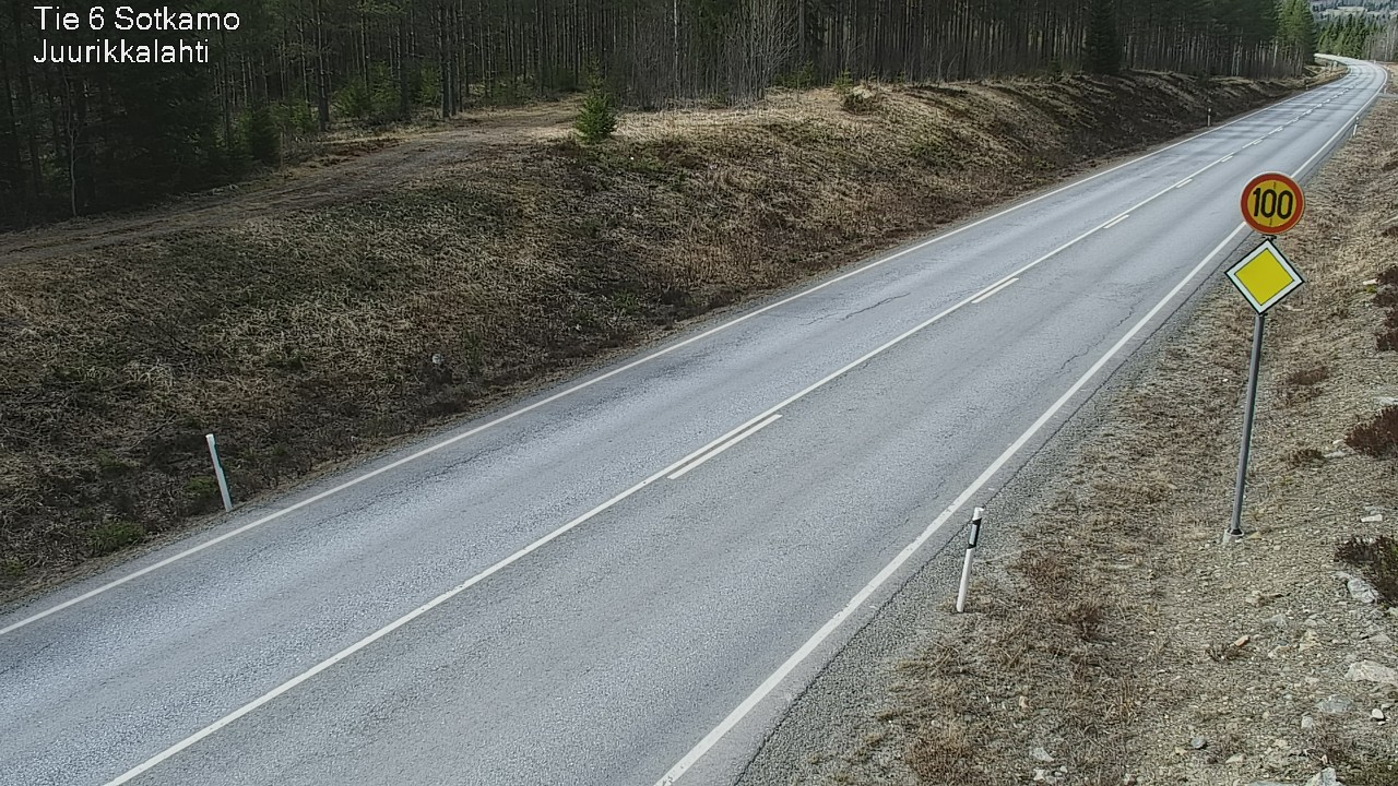 Kelikamerat Kuva Tie 6 Sotkamo, Juurikkalahti, Sotkamo, Kainuu