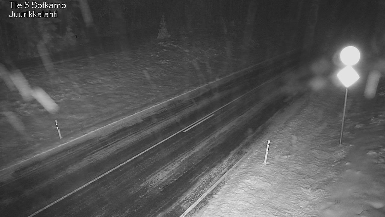 Weather Camera Image Väg 6 Sotkamo, Juurikkalahti, Sotkamo, Kainuu