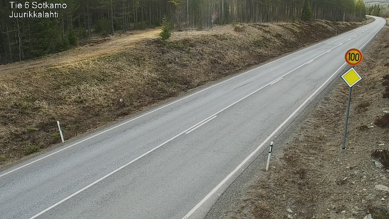 Kelikamerat Kuva Tie 6 Sotkamo, Juurikkalahti, Sotkamo, Kainuu