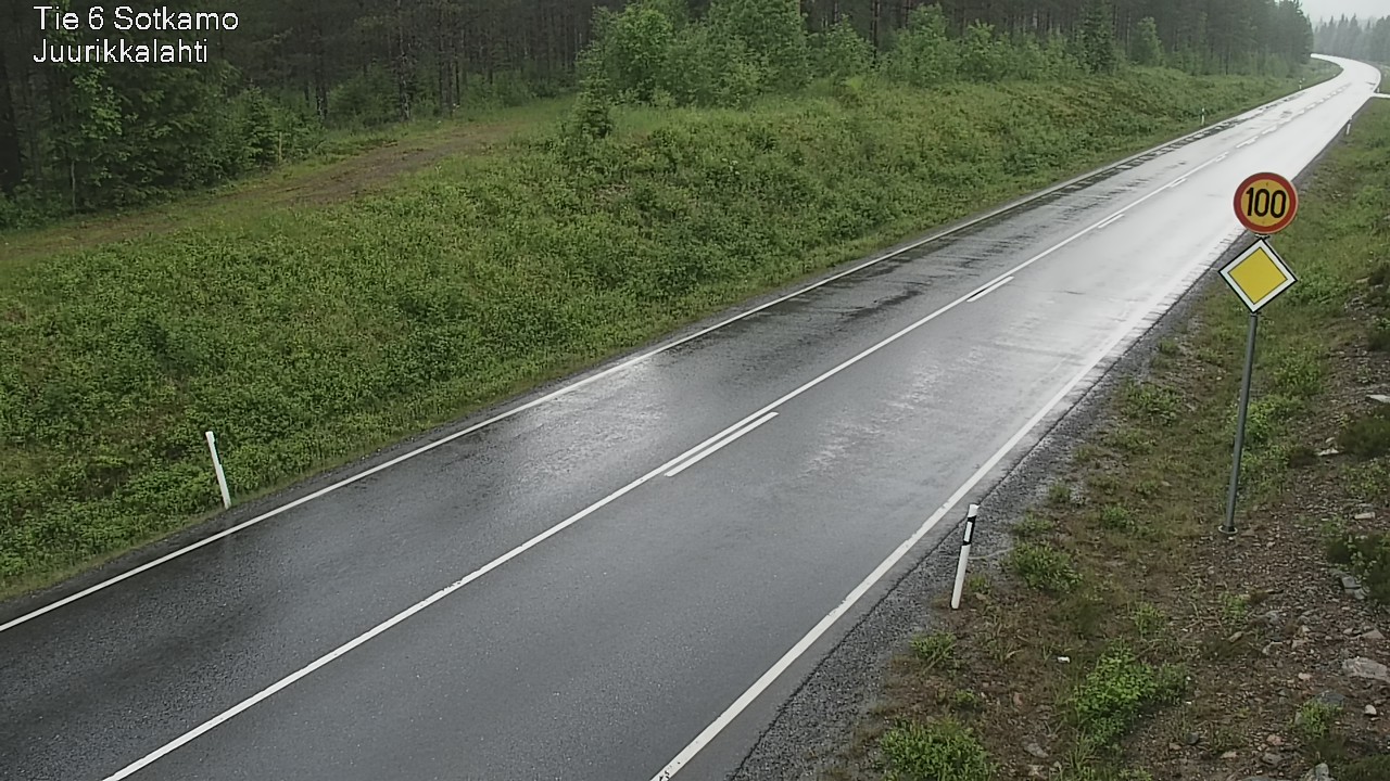 Kelikamerat Kuva Tie 6 Sotkamo, Juurikkalahti, Sotkamo, Kainuu