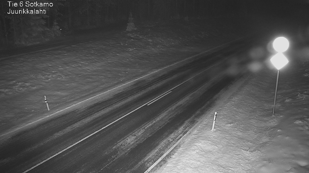 Weather Camera Image Väg 6 Sotkamo, Juurikkalahti, Sotkamo, Kainuu