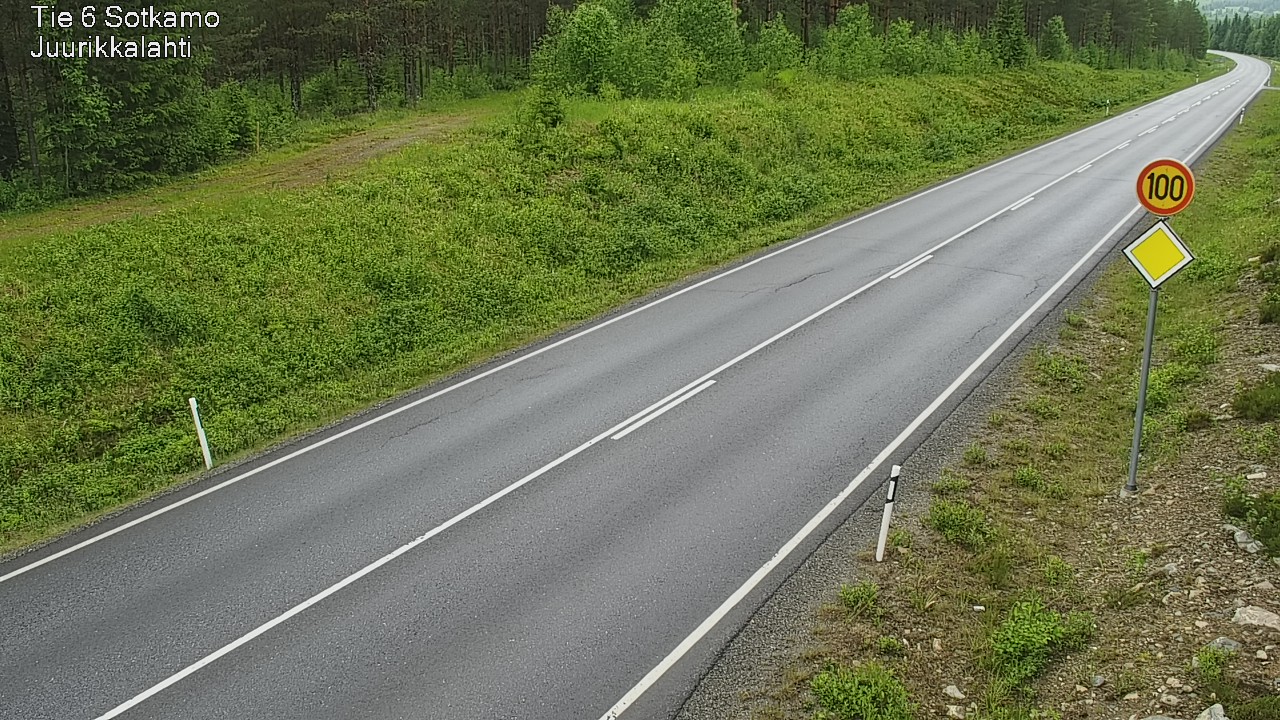 Kelikamerat Kuva Tie 6 Sotkamo, Juurikkalahti, Sotkamo, Kainuu