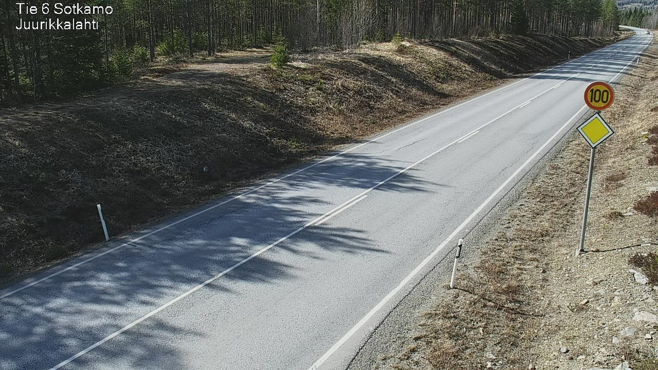 Kelikamerat Kuva Tie 6 Sotkamo, Juurikkalahti, Sotkamo, Kainuu