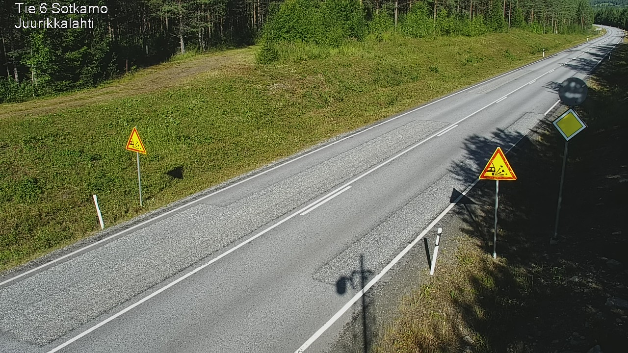 Kelikamerat Kuva Tie 6 Sotkamo, Juurikkalahti, Sotkamo, Kainuu
